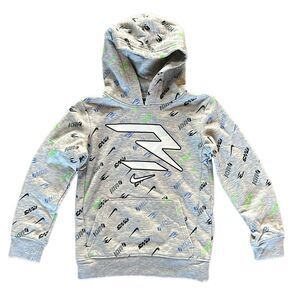 Nike 3 Brand Kids Grey Hoodie, size 5-6